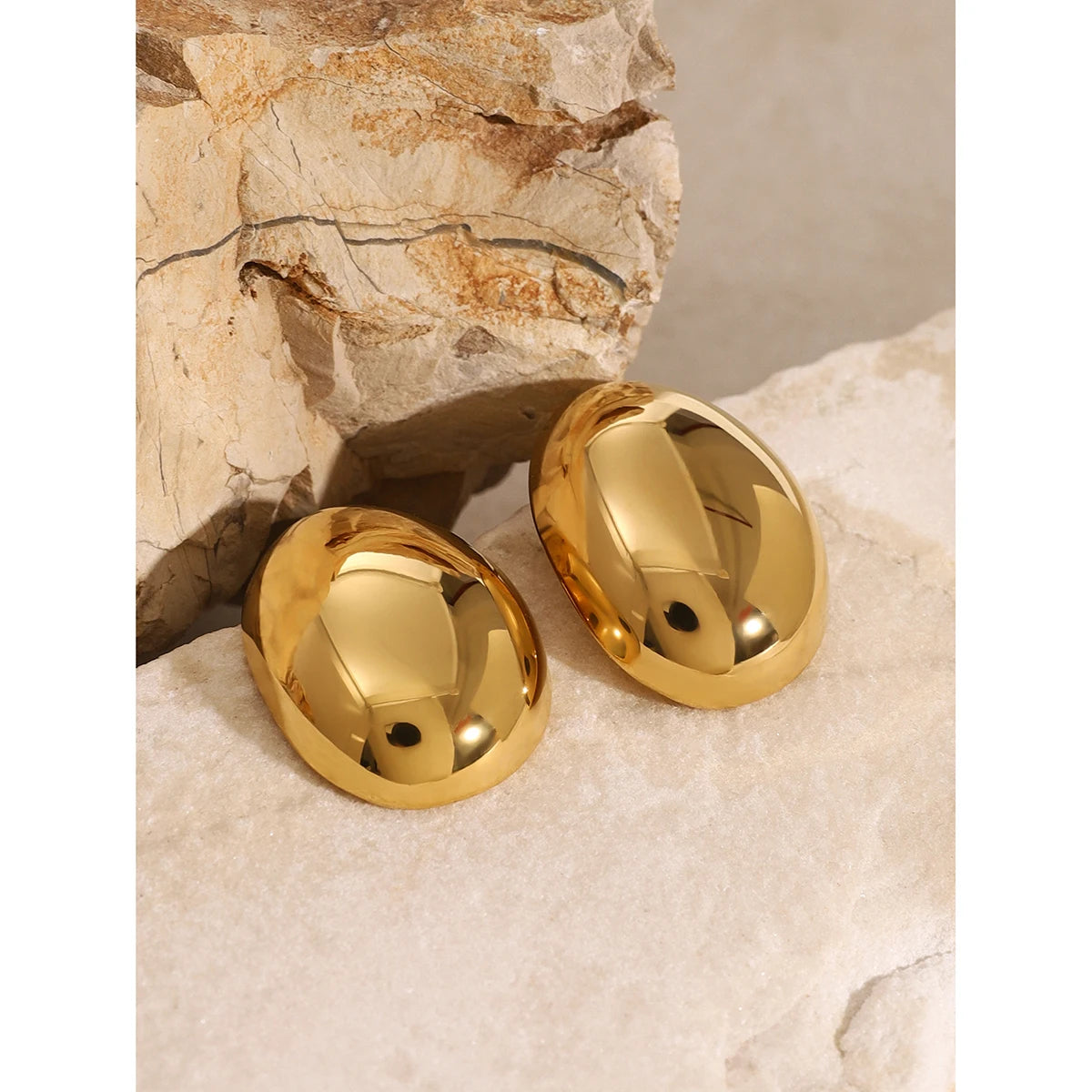 Aster Oval Earrings