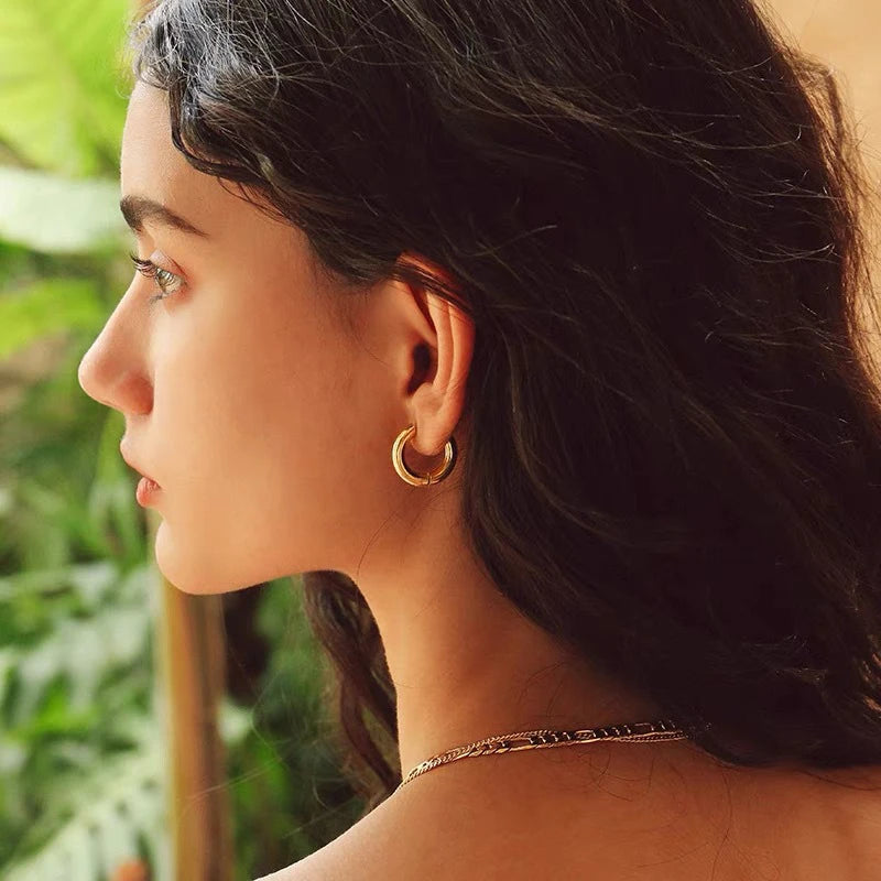 Aurea Hoop Earrings