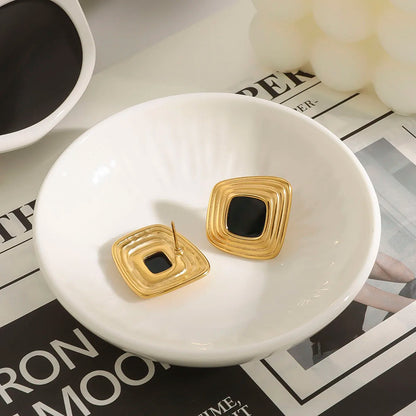 Liora Geometric Stud Earrings