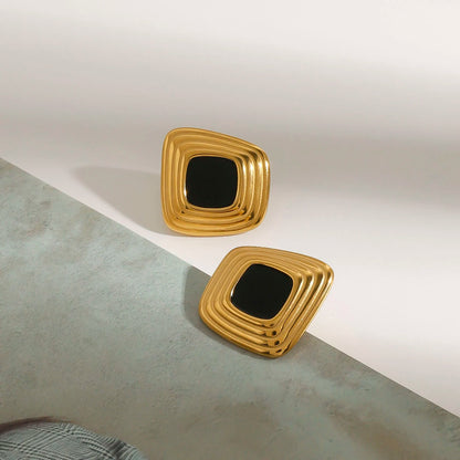 Liora Geometric Stud Earrings