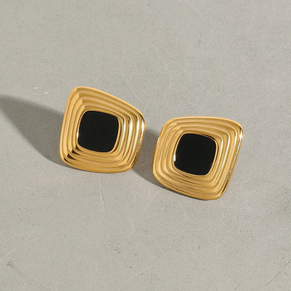 Liora Geometric Stud Earrings