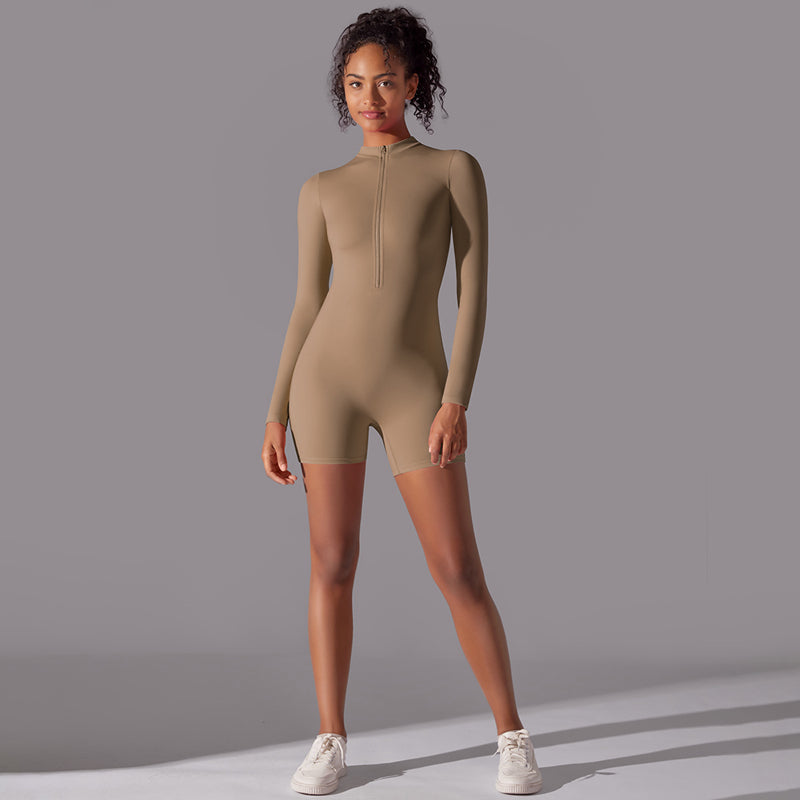 Balance Long-Sleeve Jumpsuit