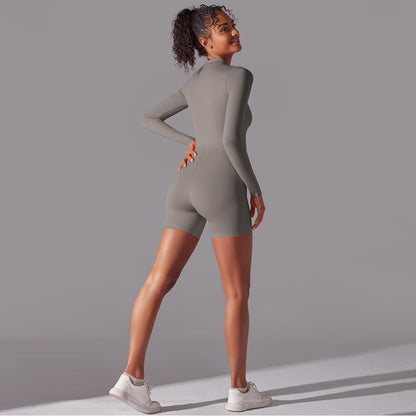 Balance Long-Sleeve Jumpsuit