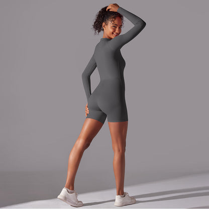 Balance Long-Sleeve Jumpsuit
