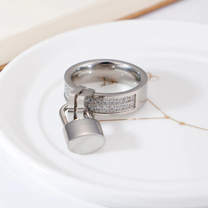 Lyenne Geometric Cocktail Ring