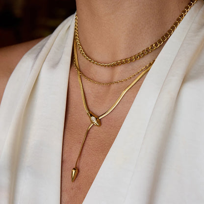 Calia Serpentine Necklace - 3 Necklace Set