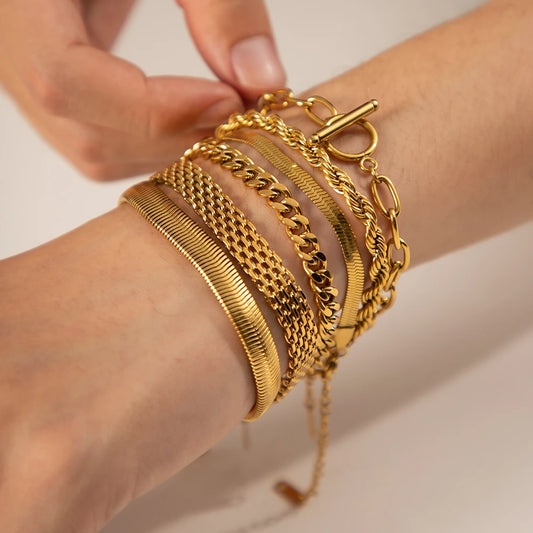 Aurelia Link Chain Bracelet