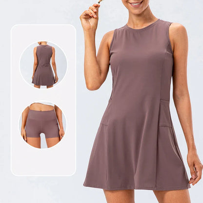 Vestido Para Beach Tenis, Vestido Para Tenis, Vestido Shorts, Shorts Para Beach Tenis, Shorts Para Tenis, Shorts de Academia, Roupa Para Beach Tenis, Roupa Para Tenis, Roupas de Tenistas, Roupas de Padel.