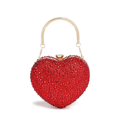 Heart Crystal Clutch