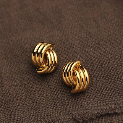 Amara Intersecting Knot Earrings
