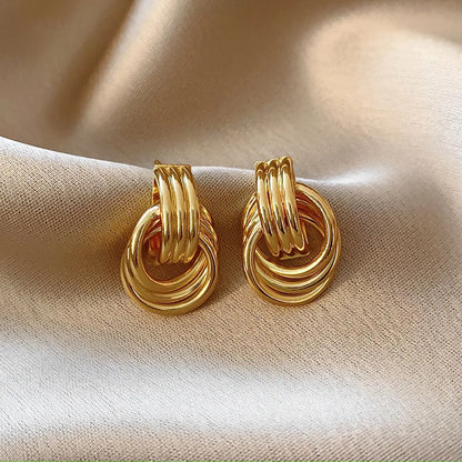 Nara Intersecting Knot Earrings