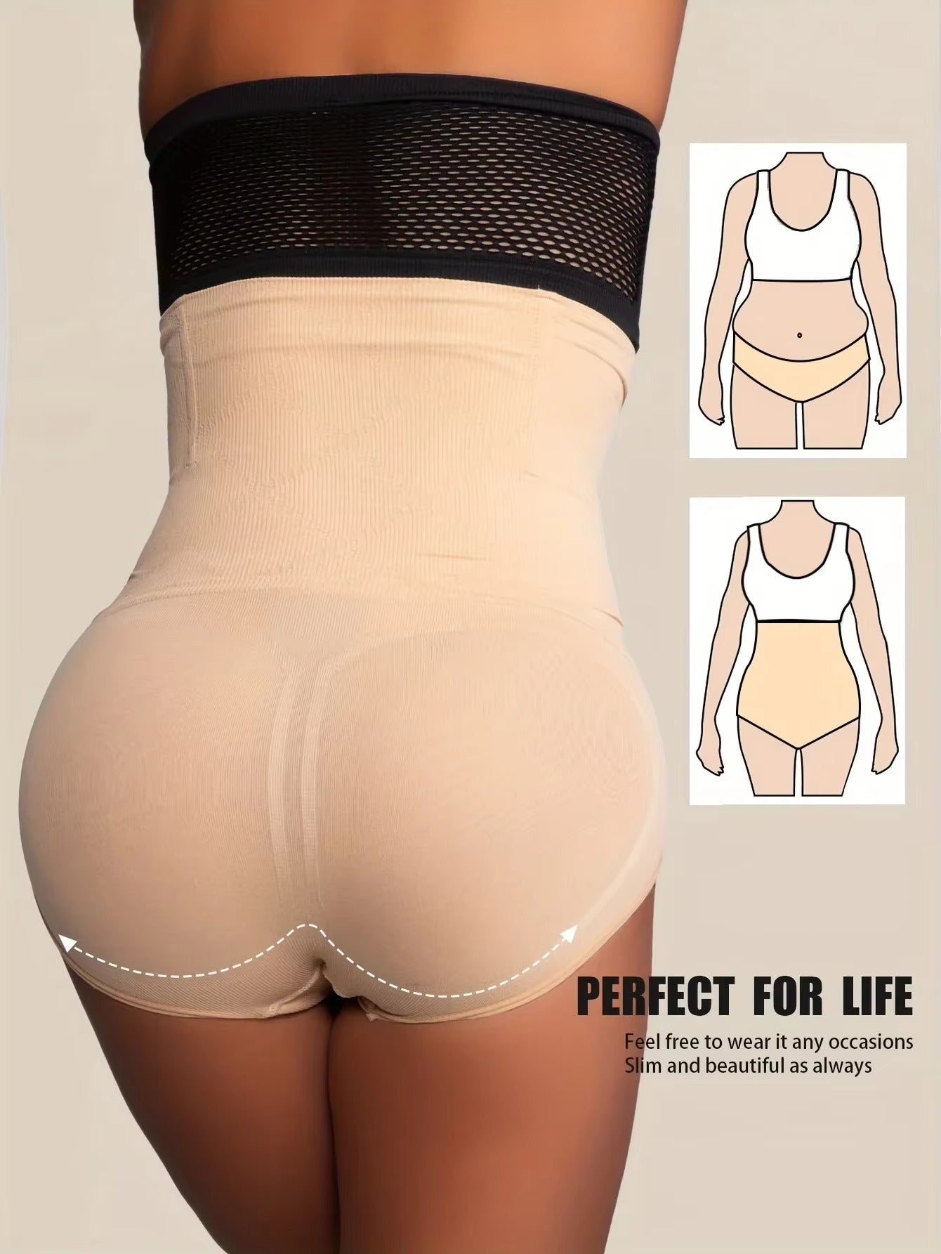 [Buy One, Get One Free] Contour High-Waisted Sculpting Knickers