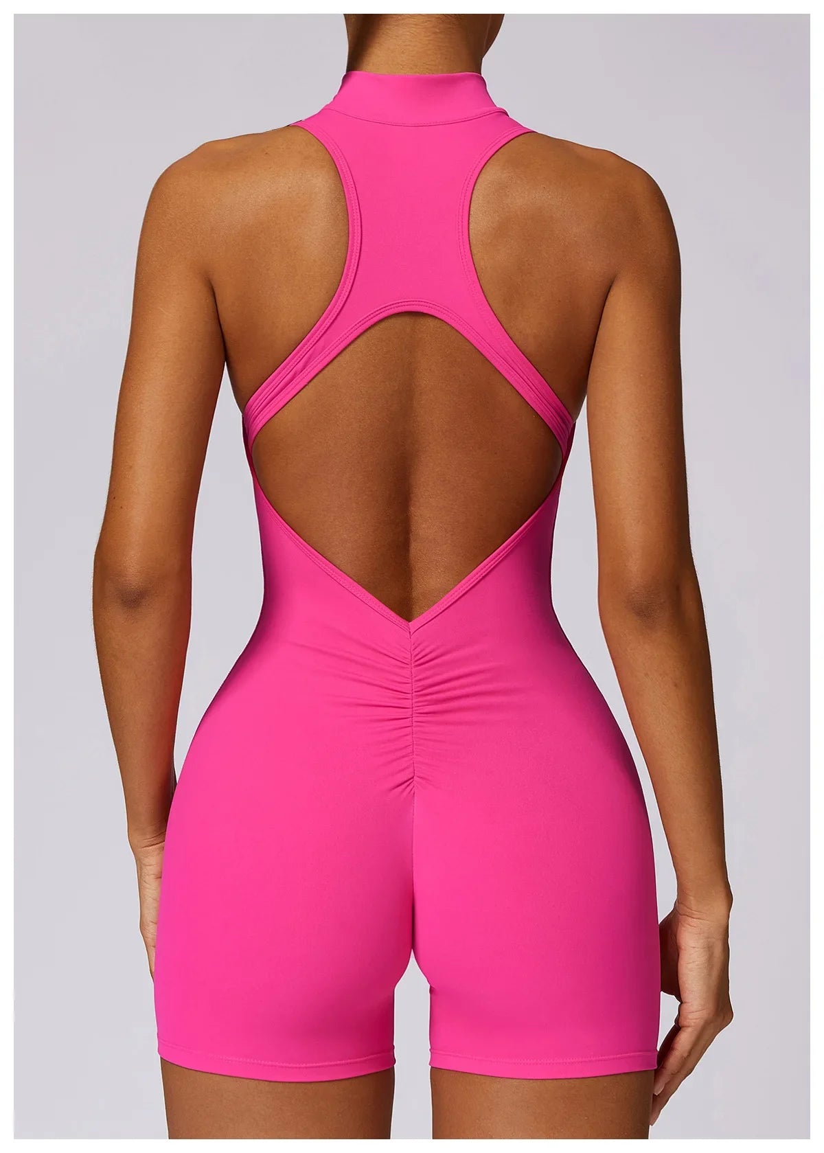 Running Zip Fitness Jumpsuit
