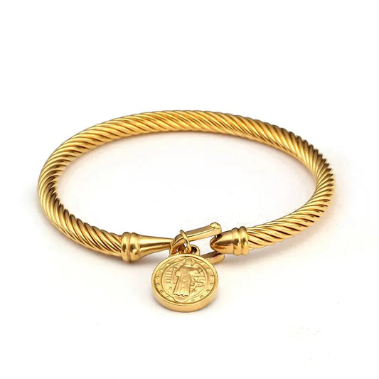 St. Benedict Charm Bracelet - Sacred Protection
