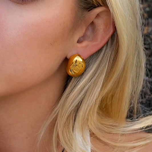 Aster Oval Earrings