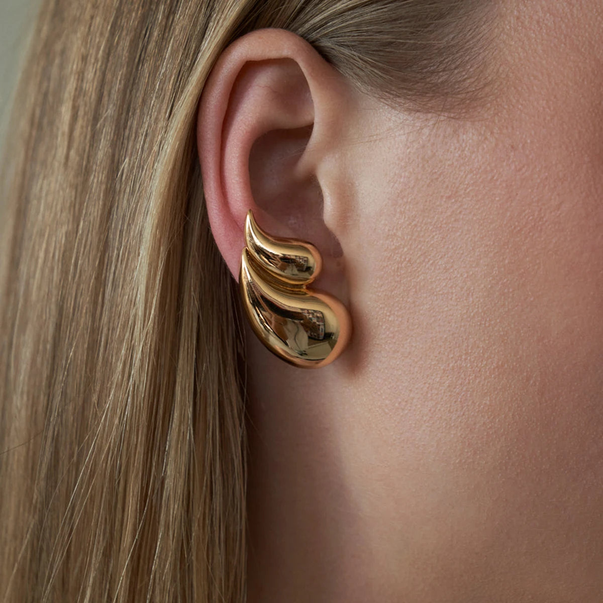 Coralie Geometric Stud Earrings