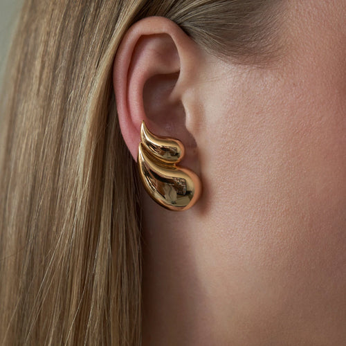 Coralie Geometric Stud Earrings