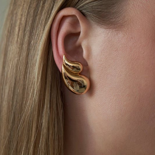 Coralie Geometric Stud Earrings