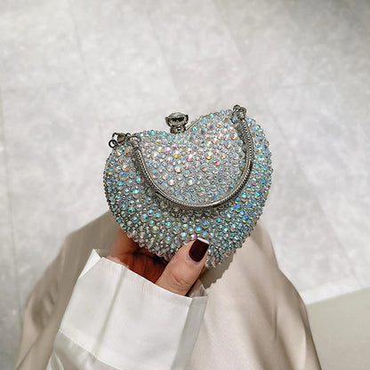 Heart Crystal Clutch