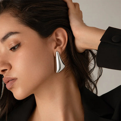 Aveline Geometric Stud Earrings