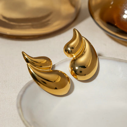 Coralie Geometric Stud Earrings