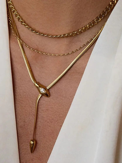 Calia Serpentine Necklace - 3 Necklace Set