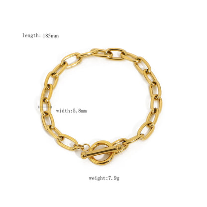 Aurelia Link Chain Bracelet