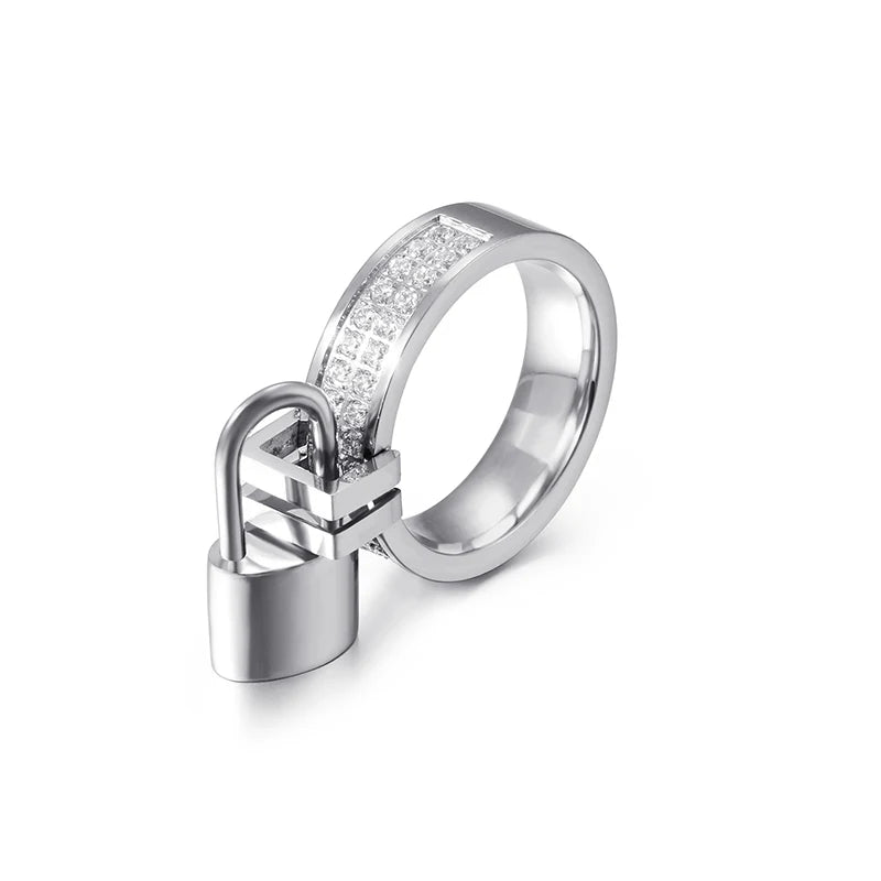 Lyenne Geometric Cocktail Ring