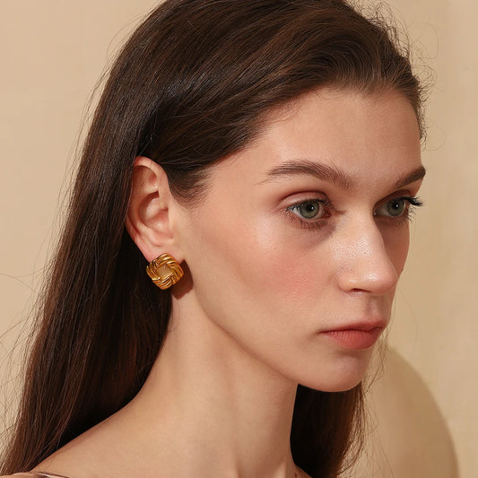 Seren Square Earrings