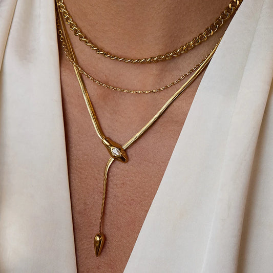 Calia Serpentine Necklace - 3 Necklace Set