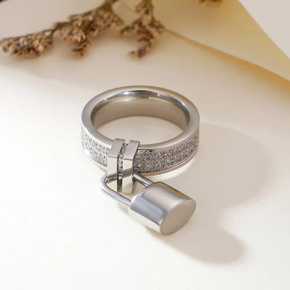 Lyenne Geometric Cocktail Ring