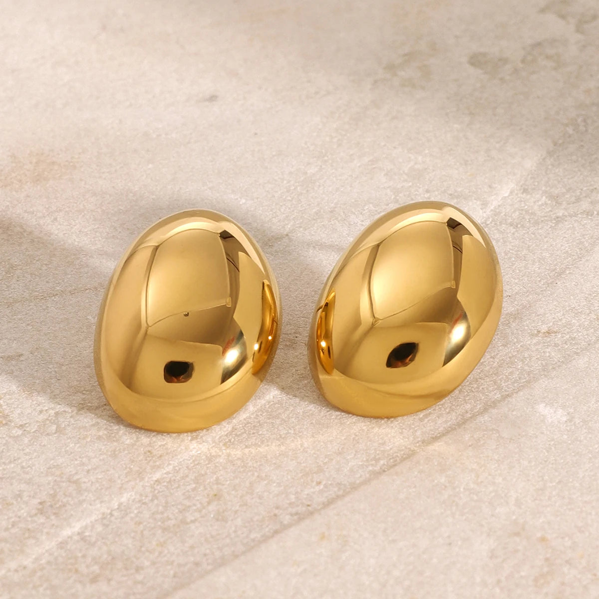 Aster Oval Earrings