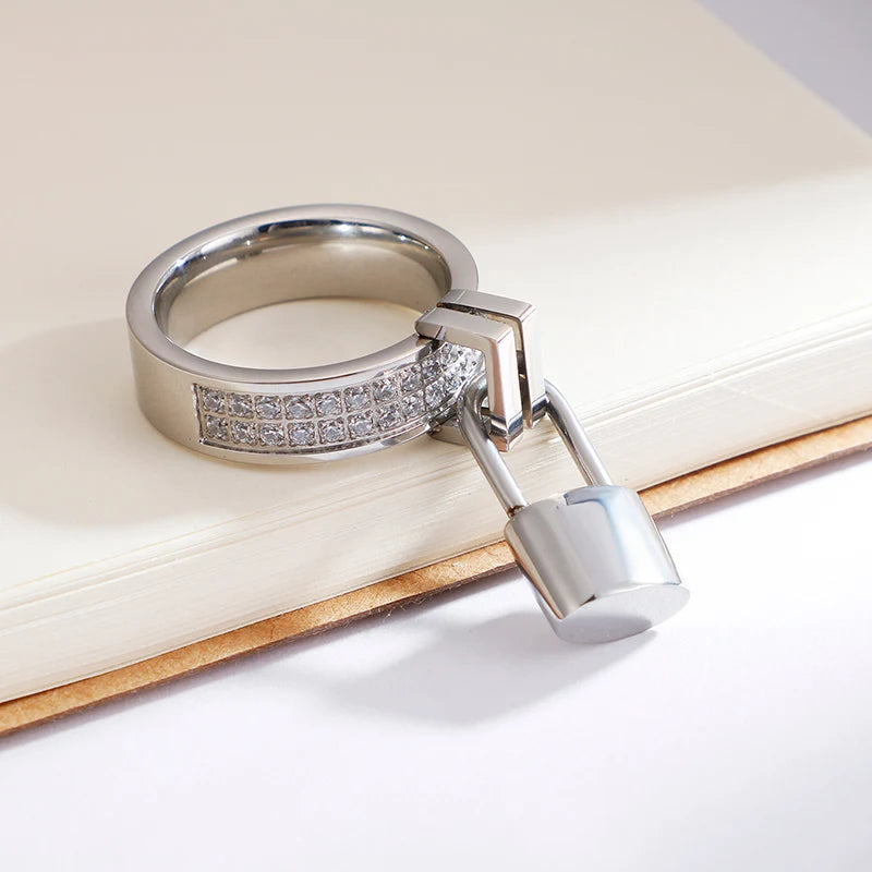 Lyenne Geometric Cocktail Ring