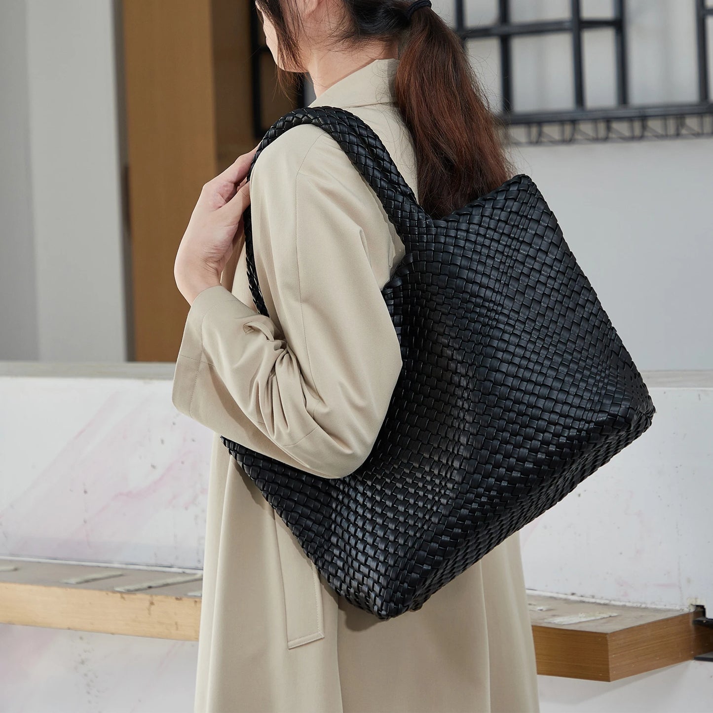 Amaris Woven Tote Bag